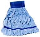 Blue Microfiber Tube Mop Head