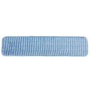 Blue Microfiber Scrubbing Wet Mop Pad