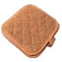 Square Brown Terry Pot Holder