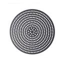 American Metalcraft Hard Coat Anodized Aluminum Super Perforated Disk, 12 inch