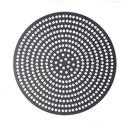 American Metalcraft Hard Coat Anodized Aluminum Super Perforated Disk, 15 inch