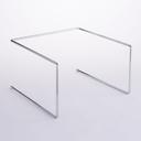 American Metalcraft Chrome-Plated Universal Pizza Stand, 12 x 12 x 7