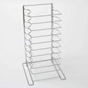 American Metalcraft Over Size Pizza Rack for Pans Up To 2.25 inch Deep
