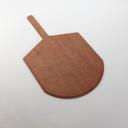 American Metalcraft Pressed Wood Natural Standard Rectangular Pizza Peel, 24 inch Overall