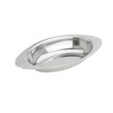 American Metalcrafts Stainless Steel Au Gratin Dish - Oval Platter, 8 Ounce, 8 inch x 4-5/8 inch Top Outer Diameter