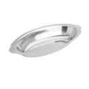 American Metalcraft Stainless Steel Oval Au Gratin Dish, 12 Ounce