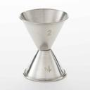 American Metalcraft Stainless Steel Bar Jigger, 1 1/4 Ounce and 2 Ounce