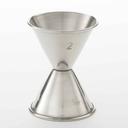 American Metalcraft Stainless Steel Bar Jigger, 1 1/2 Ounce and 2 Ounce