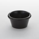 American Metalcraft Black Smooth Sided Melamine Ramekin, 2 Ounce