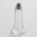 American Metalcraft Glass Salt and Pepper Shaker, 1 Ounce