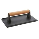 American Metalcraft Cast Iron Steak Weight, 5 x 9 inch