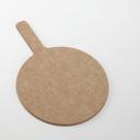 American Metalcraft Pressed Wood Round Pizza Peel, 15 inch