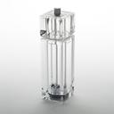 American Metalcraft Acrylic Salt and Pepper Combo, 1 1/2 x 6 1/2 inch