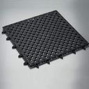 American Metalcraft Black Bar Tile Mat, 12 x 12 inch