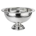American Metalcraft Hammered Punch Bowl, 13 Quart.