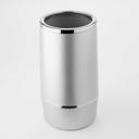 American Metalcraft Silver Acrylic Wine Cooler, 9 inch Height