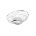 American Metalcrafts 18/8 Stainless Steel Oval Basket, 9 inch x 5-7/8 inch