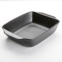 American Metalcraft Porcelain Black Matte Finish Casserole, 104 Ounce