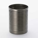 American Metalcraft Stainless Steel Black Multi Ring Fry Can, 12 Ounce