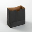 American Metalcraft Paper Black Mini Snack Bag, 3 1/2 inch -- 250 per case