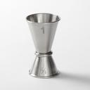 American Metalcraft Stainless Steel Satin Finish Jigger, 1/2 and 1 Ounce
