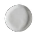 American Metalcraft Crave Collection Cloud Round Melamine Coupe Plate, 7-1/2 inch Dia x 7/8 inch Height