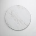 American Metalcraft White Marble Round Melamine Serving Board, 17 1/4 inch Dia
