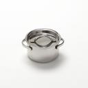 American Metalcraft Stainless Steel Mini Pot with Lid, 4 Ounce