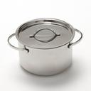 American Metalcraft Stainless Steel Mini Pot with Lid, 14 Ounce