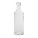 American Metalcraft Plastic Clear Water Bottle, 33 Ounce