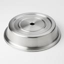 American Metalcraft Stainless Steel Satin Finish Plate Cover for Standard Foot Plates, 11 to 11 1/8 inch Dia
