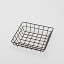American Metalcraft Black Wire Square Grid Basket, 8 x 8 inch