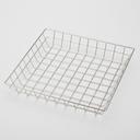 American Metalcraft Stainless Steel Wire Square Grid Basket, 12 x 12 inch
