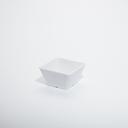 American Metalcraft Faux Slate Collection White Melamine Square Serving Bowl, 23 Ounce