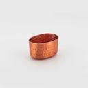 American Metalcraft Copper Hammered Aluminum Sugar Packet Holder, 6 Ounce