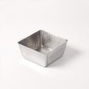 American Metalcraft Hammered Stainless Steel Square Bowl, 70 Ounce Capacity