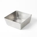 American Metalcraft Satin Finish Stainless Steel Square Bowl, 146 Ounce Capacity