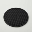 American Metalcraft Silicone Round Black Large Trivet, 10 x 10 inch