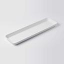American Metalcraft Melamine White Rectangular Market Tray, 216 Ounce Capacity