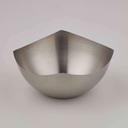 American Metalcraft Satin Stainless Steel Squound Snack Bowl, 15 Ounce