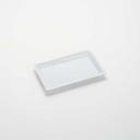 American Metalcraft White Melamine Rectangular Platter, 12 inch Length