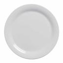 American Metalcraft Jane Collection White Melamine Wide Rim Plate, 9 inch Dia X 3/4 inch Height
