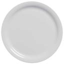 American Metalcraft Jane Collection White Melamine Narrow Rim Plate, 10-1/2 inch Dia X 3/4 inch Height