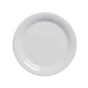 American Metalcraft Jane Collection White Melamine Wide Rim Bread and Butter Plate, 6-1/2 inch Dia X 5/8 inch Height
