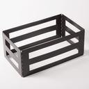American Metalcraft Full Size Black Twilight Crate, 20-3/8 inch Length