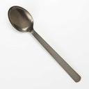 American Metalcraft Vintage Black Hammered Solid Spoon, 13 3/4 Length