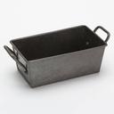 American Metalcraft Galvanized Sugar Packet Holder with Handle, 5 inch Length x 3 inch Width x 2 inch Height, 6-1/2 inch