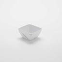 American Metalcraft White Marble Melamine Square Bowl, 19 Ounce