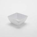 American Metalcraft White Marble Melamine Square Bowl, 54 Ounce