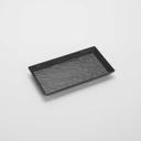 American Metalcraft Faux Slate Collection Black Melamine Serving Platter, 14 inch Length x 7-1/2 inch Width x 1-1/2 inch Height